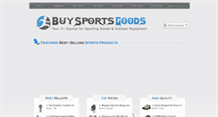 Desktop Screenshot of buysportsgoods.com
